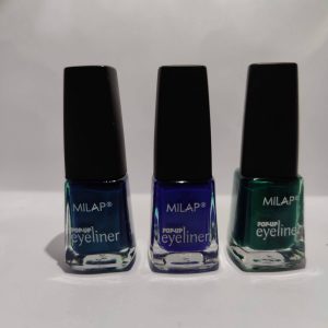 Milap colour eyeliner ( black, Green, Blue and Blue Teal colour)