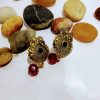 Gold plated beautiful pendant designs with earrings - Image 3