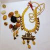 Beautiful peacock pendant necklace set - Image 4