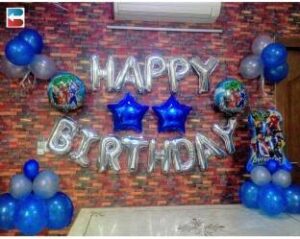 Happy Birthday balloon decoration kit